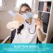 iplusmile Human Skin Injection Pad with Strap - Medical Training Practice Pad for Nurse Training - Buy Online on GoSupps.com