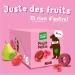 BEAR Fruit Rolls Saveur Framboise | 100% Ingr dients Naturels | Sans Sucres Ajout s | Go ter Sain pour Enfants & Adultes | 30 Sachets de 20g | 600g - Buy Online on GoSupps.com