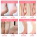 Exfoliating Foot Mask - 2 Pairs of Peach & Strawberry Cornea Socks for Men & Women | Effective Foot Care for Smooth Delicate Feet - Buy Online on GoSupps.com