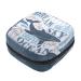 Whale On Wood Board Dream Higher Than Sky Deeper Ocean Sanitary Napkins Storage Pocket Portable Period Pag For Women Teenage Girls Menstrual Cup Bag Settings Holders
