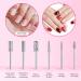Folai Pink Electrical Nail Drill - USB Type Sand Bands for Nail Removal & Professional Manicure/Pedicure Tools for Home Salon - Buy Online on GoSupps.com