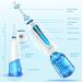 Water Dental Flosser Cordless - H2ofloss Portable Oral Irrigator with 5 Modes, 6 Jet Tips - Rechargeable & Waterproof - Teeth Braces & Gums Care - Home Travel - Blue - Buy Online on GoSupps.com