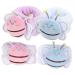4pi ces Bracelets De Poignet Flanelle Absorbant Eau Pour Lavage Du Visage Abeille Pour Spa