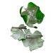 Set of Three Green Foam Plumeria Flower Hair Clips - Handmade Hawaiian Hair Accessories - Buy Online on GoSupps.com