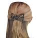 2in1 hairstyle aid & hair jewelry 2 Set hair twister ponytail clasp holder hair band hair clip hair clip hair gripper pony hair clip donut hair bun maker styling updo brown+black