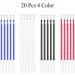 4pc Heat Erasable Pens with 20 Refills for Sewing, Quilting & Dressmaking - Blue Cap Tailor's Chalk Pen - Buy Online on GoSupps.com