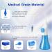XaYis Electric Ear Wax Removal Kit with 10 Tips & Basin - 5 Pressure Settings, 4 Modes - Home Ear Cleaning Irrigation Tools - Buy Online on GoSupps.com