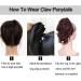 Ponytail Extensions Extensions for Daily Use Party Fake Ponytail Hairpieces Short Wavy Ponytail Extensions Synthetic Ponytail for Women Claw Clip in Ponytail Hair for Women(Color:005) - Buy Online on GoSupps.com