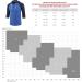 KNQR Mens Casual Raglan 3/4 Sleeve Hoodie Baseball Henley T-Shirt XL - True Black/Heather Charcoal - Buy Online on GoSupps.com