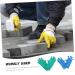 FOMIYES 2 Pairs Mitts Work Glove Elastic Sewing Gloves Quilting Gloves Finger Gloves Manicure Gloves Manicure Tools Mitten Gloves with Fingers Crochet Tools Spandex Sun Protection Sleeve - Buy Online on GoSupps.com