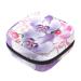 Menstruation pad bag with zipper women's napkin bag tampons collective bags for women and girls (orchid shading)
