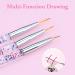 Nail Stamper Kit with Clear French Tip Stamp, 3 Nail Art Pens, and Scrapers - Nail Stamping Accessories for French Nails - Buy Online on GoSupps.com