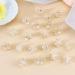 20Pcs Mini Flower Hair Clips | Cute Clear Flower Claw Clips for Girls & Women - Buy Online on GoSupps.com