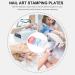 FOMIYES 6 Sets Nail Print Jelly Nail Kits Nail Art Kit Nail Art Tools Image Plate Nail Art Stamping Kit Nail Plate Nail Art Stamping Plates Manicure Suite Compressor Die Template Plastic - Buy Online on GoSupps.com