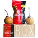 Hreniuk SA (Rosamonte) Rosamonte Yerba Mate Tea Set Traditional Zip 250g 1x Mate Cup Gourd Pumpkin leopard color Yerba Mate Tea Straw Bombilla Cleaning Brush Detox and Energy Drink - Buy Online on GoSupps.com