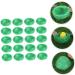 ToddMomy 20pcs Simulated Artificial Nests - Easter Party Decoration & Gift Ideas | Dark Green Twig Eggs 14x14cm - Buy Online on GoSupps.com