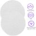 Healeved Makeup Remover Cotton Towel Makeup Remover Face Cloths Facial Cloths for Washing Face Makeup Remover Washcloths Makeup Wipes Makeup Remover Pads Washable Makeup Cloths White - Buy Online on GoSupps.com