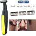 CKCLR 3-in-1 Waterproof Beard Trimmer & Groomer for Men - Electric Nose Hair & Body Hair Trimmer - Perfect Men's Gift (Black) - Buy Online on GoSupps.com