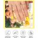 Kalolary Gel Nail Polish Strips Nail Gel Art Sticker Waterproof Full Nail Wraps Decal Sets with Nail File and Stick for Women Girls Nail Art Decor (UV/LED Lamp Required) (Sunflower Yellow) - Buy Online on GoSupps.com