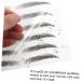 Balacoo 30 sheets False Eyebrows Sticker Imitation Brow D Waterproof Tattoos Hair-like Stickers Eyebrow - Buy Online on GoSupps.com