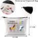 Funny 18th Birthday Make-Up Bag | Unicorn Canvas Gift for Girls | Large Birthday Present for 18-Year-Old - Buy Online on GoSupps.com