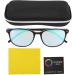Color Blind Glasses Set - Full Frame Design with Case Cloth & Test Diagram | Enhance Color Perception International Shipping - Buy Online on GoSupps.com