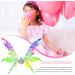 Light Up Fairy Wings | Little Girls Butterfly Wings for Halloween - Theme Eye-Catching Dressing for Parade Theatrical Performance Dress Up Masquerade Pochy English Color Box Rechargeable Version  - Buy Online on GoSupps.com