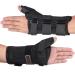 Wrist Brace with Thumb Spica Splint Wrist splint & Thumb Splint Brace and Stabilizer Relieve and Treat for De Quervain's Tenosynovitis Arthritis Sprains Carpal Tunnel Pain Tendonitis (Left M) Wrist & Thumb Brace Left-M (6-7")
