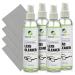 Lens Cleaner Spray Kit  Green Oak Professional Lens Cleaner Spray with Microfiber Cloths  Best for Eyeglasses, Cameras, and Lenses - Safely Cleans Fingerprints, Dust, Oil (8oz 4-Pack)