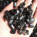 100g Natural Black Tourmaline Rough Quartz Crystal Gravel Tumbled Stone Reiki for degaussing Natural Luster - Buy Online on GoSupps.com