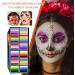  Huayeex Face Paint | Body Paint for Adults | Washable Stain-Resistant Makeup with Markers and Brushes 12 Grids for Adults Parties Halloween Festivals Theater - Buy Online on GoSupps.com