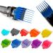 Wahl Hair Clipper Guards Cutting Guides/Combs Set - 1/16 inch to 1 inch, Colorful Bagged Design, Compatible with Most Clippers - Buy Online on GoSupps.com