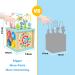 Fajiabao 5-in-1 Motor Cubes Toy for Babies (1 Year+) | Montessori Motor Skills Activity Center | Perfect Easter Gift for Young Girls - Buy Online on GoSupps.com
