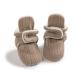 Sonsage Infant Baby Girls Boys Snow Boots Soft Anti-Skid Sole Ankle Premium Booties Newborn Toddler Prewalker Winter Warm Crib Shoes 6-12 Months C01 Light Brown