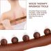 2 x Lymphatic Drainage Massager & Wood Therapy Tools - Cellulite Remover & Pain Relief for Body Shaping - Buy Online on GoSupps.com