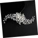 Angoily 1 Pc Hair Comb Women Decorative Hairpin Hairpins Crystal Headpiece Hair Accessory Hair Decorations Clip for Hair Wedding Hair Side Combs Dress Bride Accessories Alloy - Buy Online on GoSupps.com