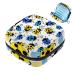 Muooum menstrual artery Bag zipper women's bandage bag tampons collect bags for women girls (blue yellow ladybug) color 9