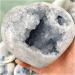 Natural Celestite Crystal Quartz Minerals Rough Stone Unpolished Lapis Lazuli Heart Ornament Blue Calcite Decorations Decoration (Size : 1.5-1.7kg) - Buy Online on GoSupps.com