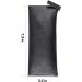 MROCO Pencil Case Pencil Pouch Black Pencil Bag PU Leather Pen Case Small Zipper Pouch for Pencils  Pens  Markers  Makeups  Change  Coins - Buy Online on GoSupps.com