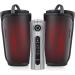 Renpho leg massage device with heat for blood circulation and pain relief as well as air compression for calf thigh and foot massage 2 heaters 3 modes 3 intensities A1 heating