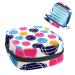 Bocce Ball Sanitary Napkin Storage Bag Feminine Menstrual Cup Pouches Nursing Pad Holder Tampon Bags Portable Period Bag for Women Teen Girls 1Pcs Multi-colored 5