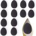12 Pairs Self-Adhesive Non-Skid Shoe Pads Anti Slip Shoe Grips for Shoes  Anti-Shedding Skid Proof Rubber Sole Protectors 24Pcs 12 Pairs (24Pcs)