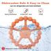 BPA Free Silicone Baby Teething Toy for 0-12 Months - Soft & Easy Grip Teething Ring to Soothe Gums (Light Red) - Buy Online on GoSupps.com