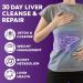 Herb Tonics Liver Cleanse Detox with Milk Thistle - 120 Capsules - Buy Online on GoSupps.com
