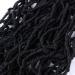 24 Inch Soft Locs Crochet Hair Pre Looped 6 Packs - Faux Goddess Dreadlocs for Black Women | 1B 24 Inch (Pack of 6) - Buy Online on GoSupps.com