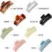 Hair Claw Clips Strong Hold 4 Rectangular Hairpins and 4 Strong Hold 4 inch Large Barrette Clamps for Thick Thin Fine Long Hair - Buy Online on GoSupps.com