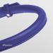 Collardirect Handmade Softly Padded Round Leather Dog Collar | Adjustable for Small & Large Pets | Durable Stylish Available in Black Pink Red Purple Blue (30-35 cm) - Buy Online on GoSupps.com
