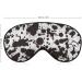Buy Ink Dots & Splats Sleep Mask for Women | Adjustable Eye Shades with Elastic Strap - Perfect for Relaxation & Travel - Buy Online on GoSupps.com