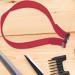 kivrimlarv Hair Trimming Guide | Hairline Shaping Haircut Bands Tool | Curved Silicone Hair Styling Tools Haircut Bands for Home Haircuts Red - Buy Online on GoSupps.com