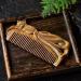 Comb Handmade Sandalwood Comb Handmade Massage Comb Hair Brush wooden comb - Buy Online on GoSupps.com
